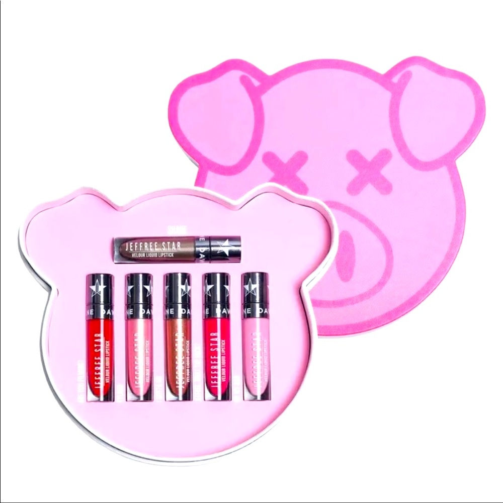 New Shane x Jeffree Velour Liquid Lipstick Lipgloss Pig 🐷 Bundle